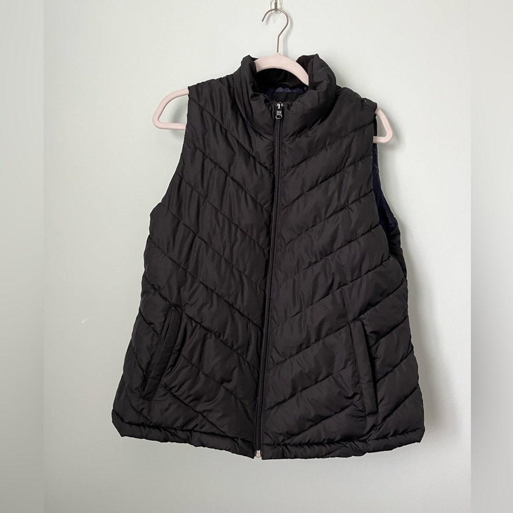 Black Puffer Vest